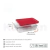 Contenedor Rectangular Pyrex Simply Store con Tapa Roja 750 ml - comprar online