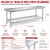 Mesa de Trabajo Inox 180cm Desarmable - tienda online
