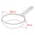Wok de Aluminio Antiadherente Larhaus Scandi Grey 28 cm - GastroNovo | Bazar y Equipamiento Gastronómico