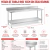 Imagen de Mesa de Trabajo Inox 150cm c/Z