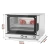 Horno Convector Eléctrico con Vaporizador Catania H704 4 Bandejas 60x40 cm - GastroNovo | Bazar y Equipamiento Gastronómico