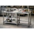Mesa Inox 120cm 2 Estantes c/Z en internet