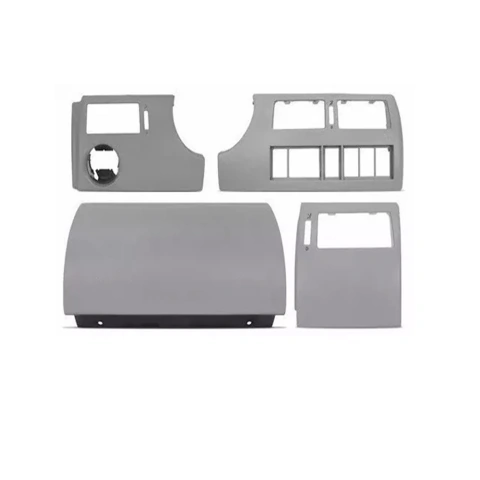 Kit Moldura Painel GOL G3 2000 a 2005 Cinza Flanel 4 Peças