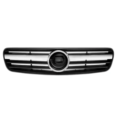 Grade Radiador VECTRA 06 a 08 Cinza Friso Cromado