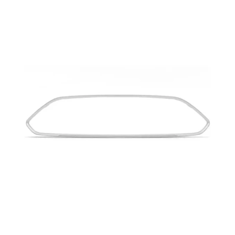 Moldura Grade Radiador Central NEW FIESTA 14 a 17 Cromado