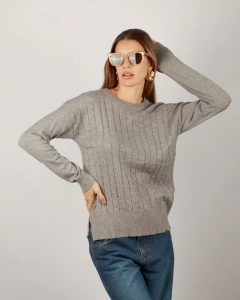 SWEATER TRENZA MANGA LISA en internet