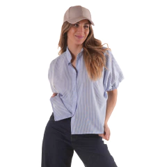 CAMISA LINO AMALFI CON ELASTICO