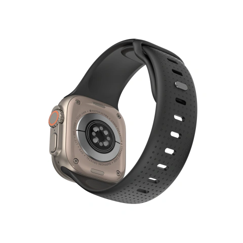 Pulseira Comf Secur Preta para Apple Watch 44, 45, 46 e 49mm na internet