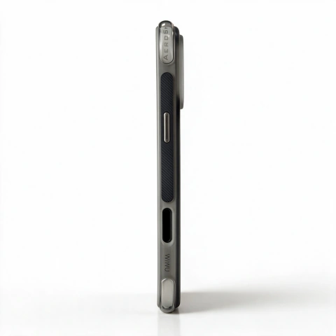 Case AeroShield Pro Cinza iPhone 18 Pro Max e 17 Pro Max na internet