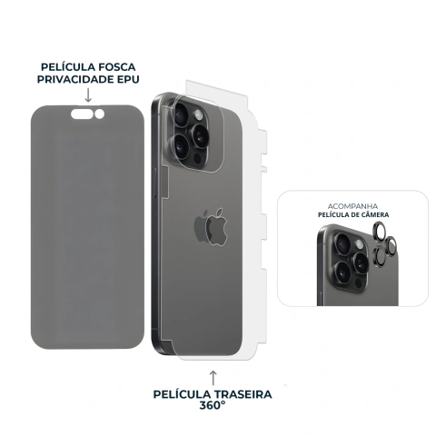 Combo Envelopamento Preto iPhone 15 Pro na internet