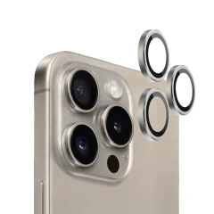 Película De Câmera Natural iPhone 16 Pro Max, 15 Pro Max, 16 Pro e 15 Pro