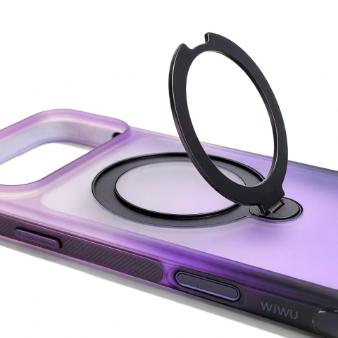 Case AeroShield Aurora Roxo iPhone 18 Pro e 17 Pro