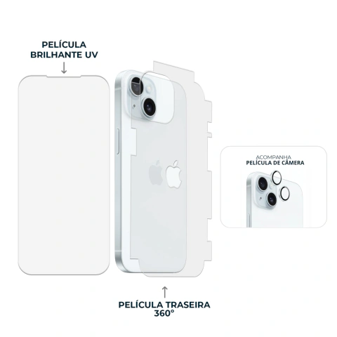 Combo Envelopamento Azul iPhone 15 na internet