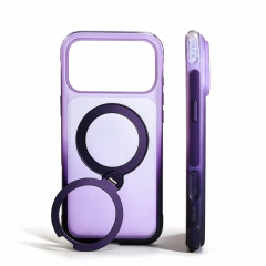 Case AeroShield Aurora Roxo iPhone 18 Pro e 17 Pro
