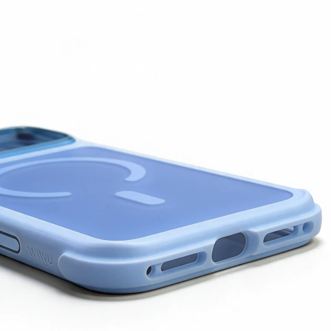 Imagem do Case AeroArmor Pro Light Blue iPhone 18 Pro e 17 Pro