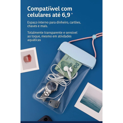 Bolsa Prova d’Água Para Celular - loja online