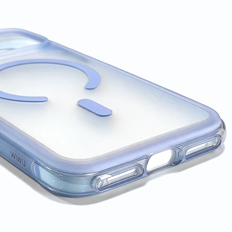 Imagem do Case AeroShield Pro Light Blue iPhone 18 Pro Max e 17 Pro Max