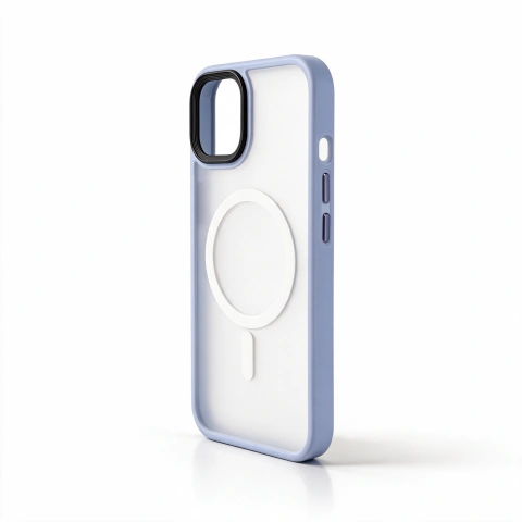 Case MagSafe Fosca Azul iPhone 14 na internet