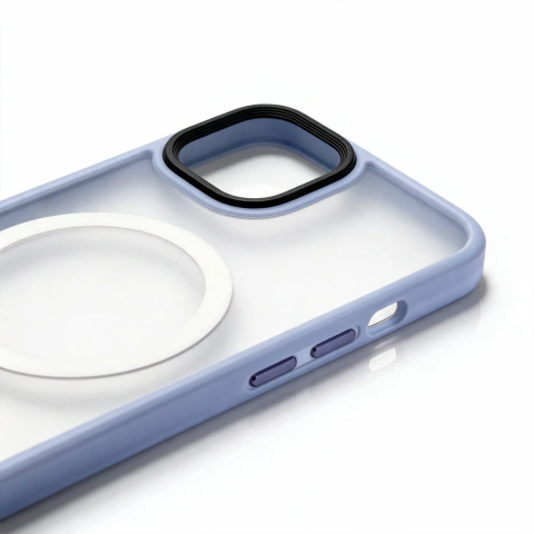 Case MagSafe Fosca Azul iPhone 14 - Phone Store Shop