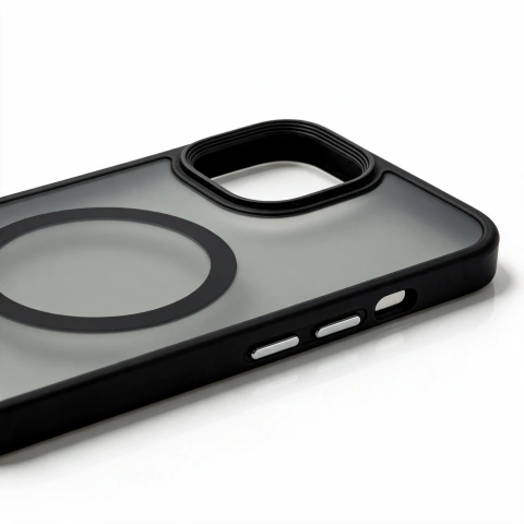 Case MagSafe Fosca Preta iPhone 14 - Phone Store Shop