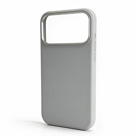 Case Skin Touch Cinza iPhone 17 Pro Max e 18 Pro Max na internet