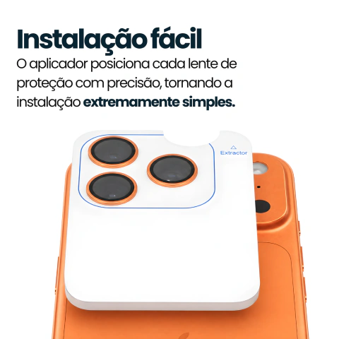 Película De Câmera Laranja iPhone 17 Pro na internet