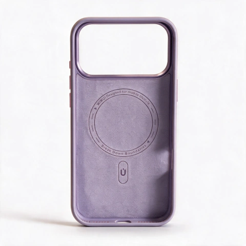 Imagem do Case Skin Touch Lilás iPhone 17 Pro Max e 18 Pro Max