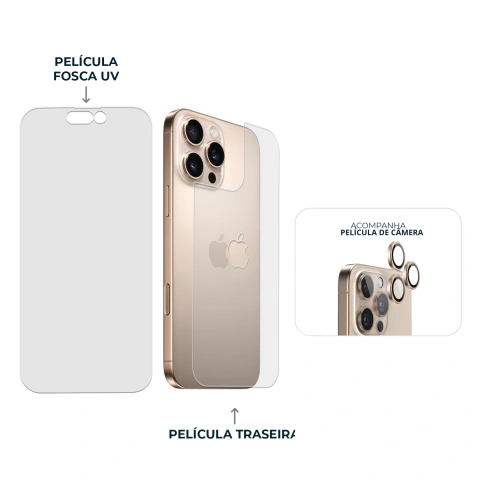 Combo Envelopamento Deserto iPhone 16 Pro - Phone Store Shop