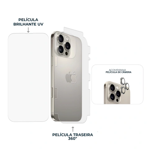Combo Envelopamento Natural iPhone 16 Pro Max na internet