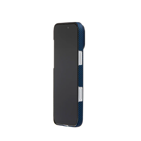 Case Aramid Armor Azul iPhone 17 Pro Max e 18 Pro Max - Phone Store Shop