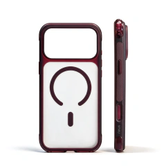 Case AeroShield Pro Dark Cherry iPhone 18 Pro Max e 17 Pro Max