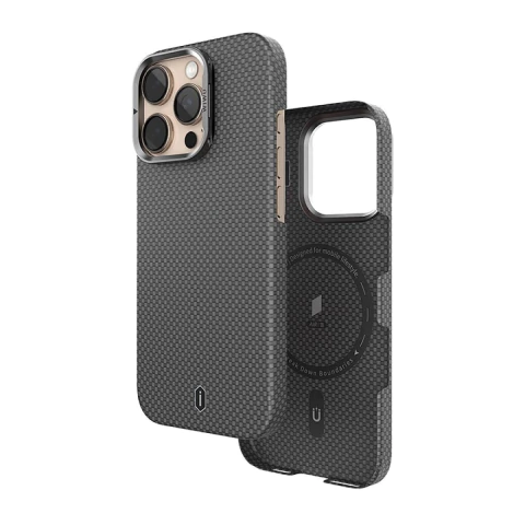 Case Aramid Armor Preta iPhone 16 Pro Max - Phone Store Shop