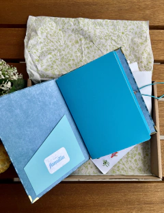 kit Nosso Álbum de Foto-figurinhas Premium + Caderno Amarradinho A6 - loja online