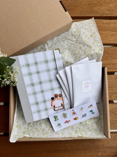 Nosso Álbum de Foto-figurinhas Premium Verde - Cores de Alice