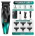 Maquina De Cortar Pelo Cortadora Profesional Clipper Metal Verde - comprar online