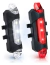 Kit luces LED bicicleta delantera y trasera recargable USB