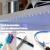 Tira LED RGB USB 2 Metros con Control Remoto y Adhesivo 3M - Bramok Mayorista