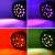 Luz LED RGB DMX 18 Leds Audiorrítmica con Cooler Proton Hytoshy - Bramok Mayorista