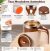 Taza Vaso Termico Batidor De Cafe Y Bebidas Automatico Usb Color Blanco - tienda online