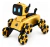 Perro Robot Perrito Stunt Multifuncion Todo Terreno Niños Color Dorado - comprar online