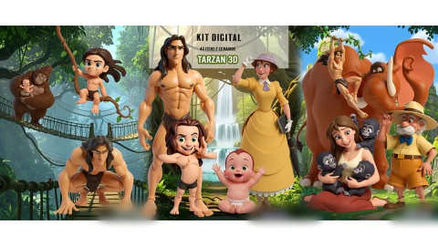 Tarzan - Kits Digitais
