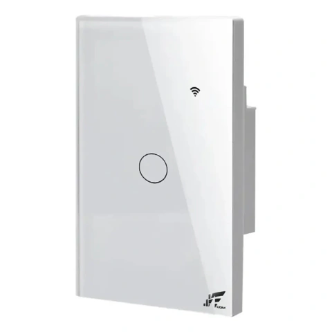 Interruptor Inteligente Wifi 1 Botão Smart Touch Tuya Alexa - SA-RF268A