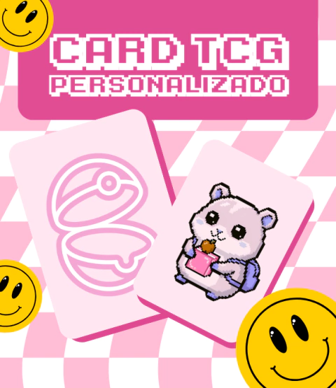 Cartas Personalizadas Colecionáveis TCG - LAMINAÇÃO ESTILO FOIL
