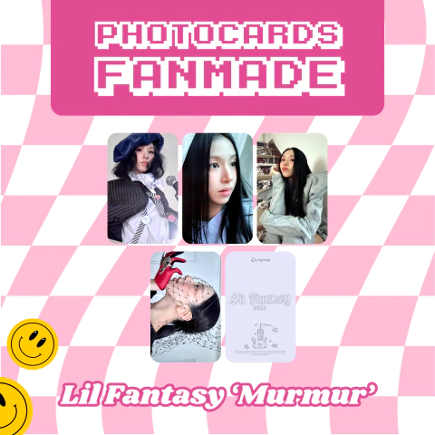 Photocards Fanmades: Lil Fantasy Murmur - Kit com 4 unidades (LEIA A DESCRIÇÃO) - comprar online