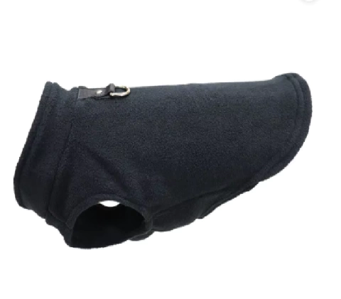 Chaleco de Polar - -Negro con Enganche para Correa