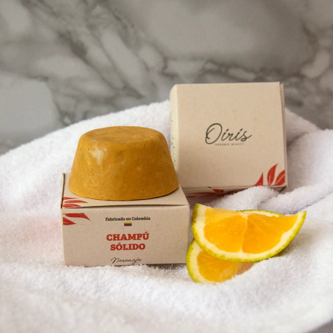Shampoo Sólido de Naranja y Arcilla Blanca - comprar en línea