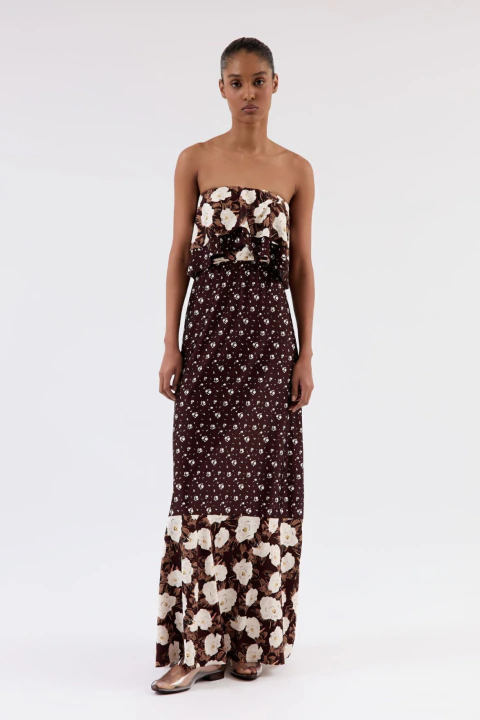 VESTIDO LONGO ESTAMPADO MAYA