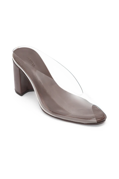 MULE TRANSPARENTE JORDANA