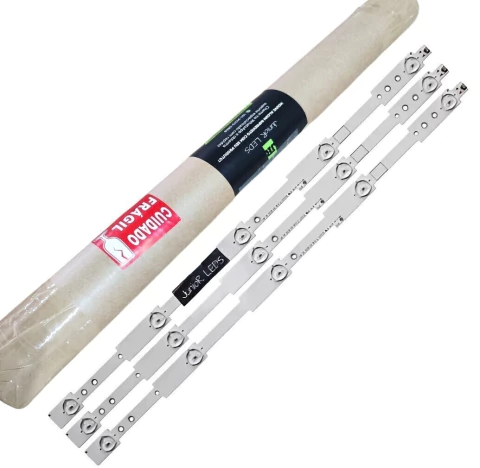 KIt 3 Barras Leds Ph29e63d Dl2970(a)w ***Dl2971(b)w Versão 5 Leds***