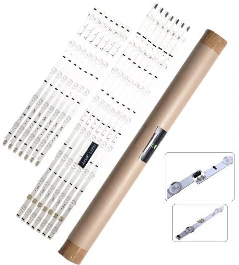Kit 16 Barras Leds Un60ku6000g Un60ku6000 NOVO